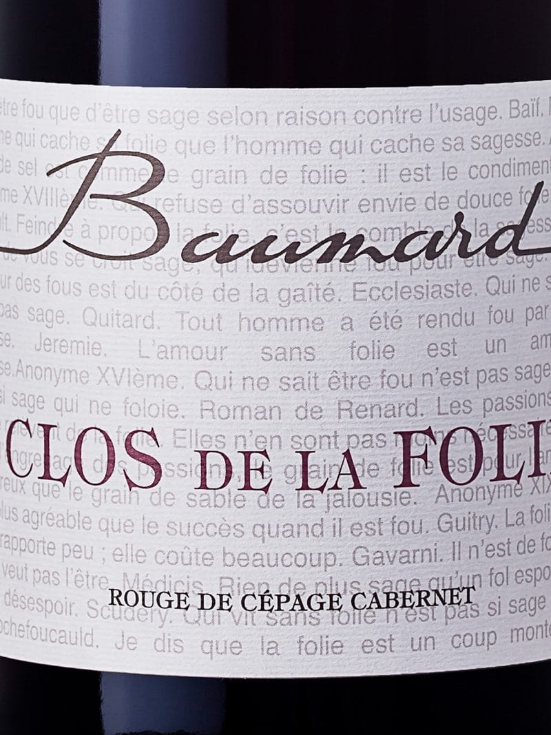 Clos de la Folie - Red Wine - Baumard